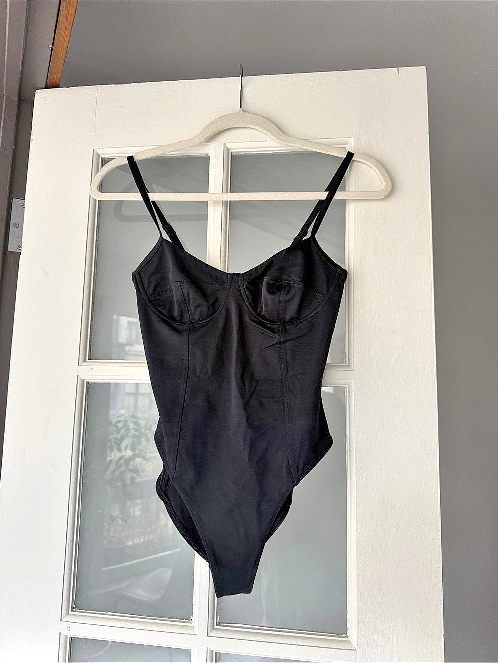 Tna Contour Bodysuit Black One-Piece Size Small